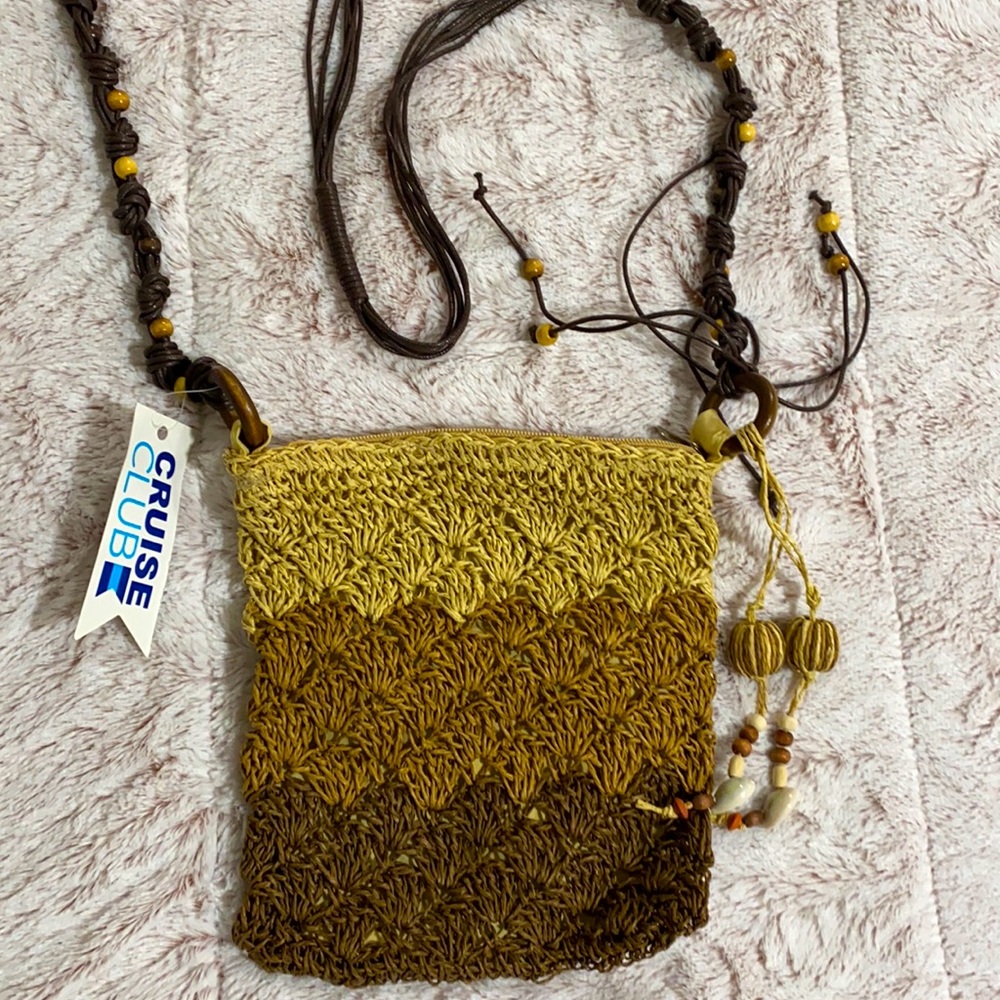 NWT beach bag crossbody